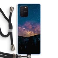 Travel to space: Samsung Galaxy Note 10 Lite Transparant Hoesje met koord