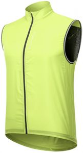 Protective fietsvest P Ride heren polyester/elastaan lime