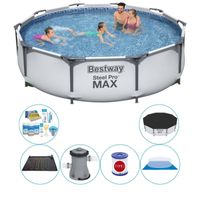 Bestway Steel Pro MAX Rond 305x76 cm - Zwembad Combi Deal - thumbnail