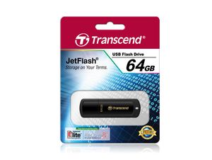 Transcend JetFlash 350 USB flash drive 64 GB USB Type-A 2.0 Zwart