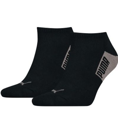Puma 2 stuks Men Logo Block Sneaker Socks * Actie *