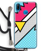 Pop Art #3: Huawei P20 Lite Transparant Hoesje met koord