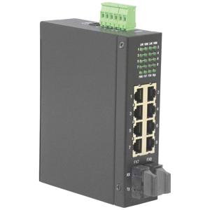 ROLINE industriële switch, 6x RJ-45 en 2x RJ-45 of SC, unmanaged