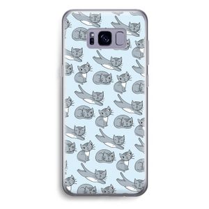 Poezen: Samsung Galaxy S8 Plus Transparant Hoesje
