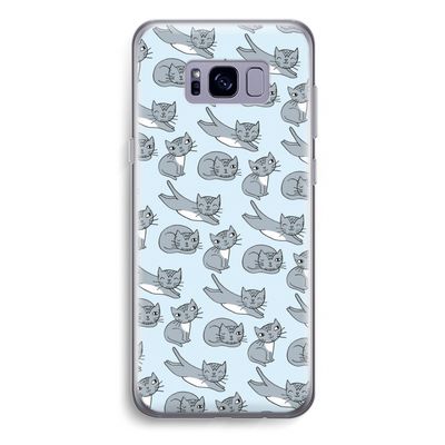 Poezen: Samsung Galaxy S8 Plus Transparant Hoesje