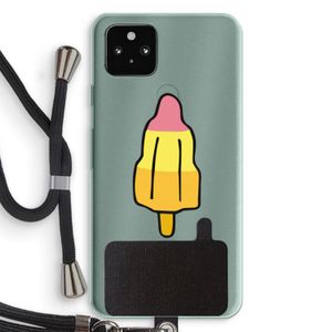 Raketijsje: Pixel 5a 5G Transparant Hoesje met koord