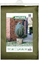 Nature winterafdekhoes met rits H300 cm D250 cm groen