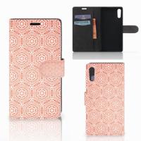 Sony Xperia XZ | Sony Xperia XZs | Telefoon Hoesje | Pattern Orange