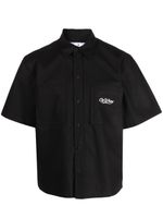 Off-White chemise Wave Off Summer - Noir