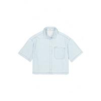 Garcia - Blauw | unisex | Blouse | Blauw | XXL | regular | Kamst mode