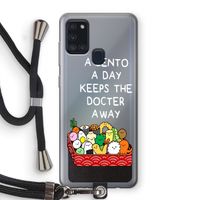 Bento a day: Samsung Galaxy A21s Transparant Hoesje met koord