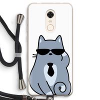Cool cat: Xiaomi Redmi 5 Transparant Hoesje met koord