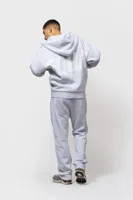 Equalité Elia Oversized Full Zip Hoodie Heren Lichtgrijs - Maat XS - Kleur: Lichtgrijs | Soccerfanshop