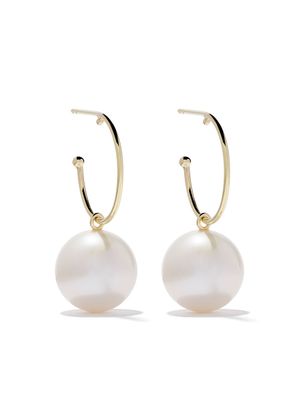 Wouters & Hendrix Gold boucles d'oreilles à détail de perle d'eau douce