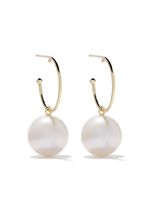 Wouters & Hendrix Gold boucles d'oreilles à détail de perle d'eau douce
