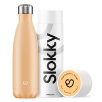 Slokky - Geïsoleerde Drinkfles - 500 ml Pastel Orange - thumbnail