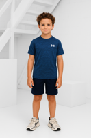 Under Armour Tech 2.0 Zomerset Kids Blauw/Donkerblauw - Maat 152 - Kleur: DonkerblauwBlauw | Soccerfanshop
