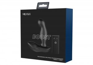 Nexus BOOS1 anaal seksspeeltje Prostaatmassage-hulpmiddel Zwart Silicium 1 stuk(s)