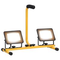 VidaXL Spotlight met handvat led 2x30 w warmwit