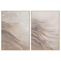 Canvas Home ESPRIT Modern 103 x 4 x 143 cm (2 Stuks)