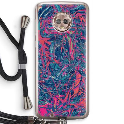 Sleeping Dreams: Motorola Moto G6 Transparant Hoesje met koord