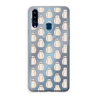 Uilen: Samsung Galaxy A20s Transparant Hoesje