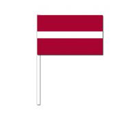 Zwaaivlaggetjes Letland 12 x 24 cm