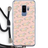 Ponys: Samsung Galaxy S9 Plus Transparant Hoesje met koord