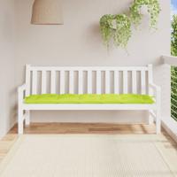 Tuinbankkussen 180x50x7 cm oxford stof heldergroen