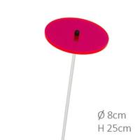 Zonnevanger 1 stuk Rood-Roze (kleur Fuchsia) klein 25x8 cm Cazador Del Sol - Cazador del sol