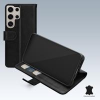 Mobilize Leather Wallet Samsung Galaxy S24 Ultra 5G Black