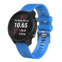 Smart Watch silicone polsband horlogeband voor Garmin Forerunner 245 (hemelsblauw)