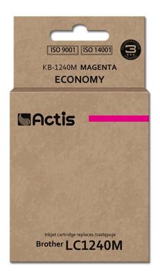 Actis KB-1240M inkt (vervanging Brother LC1240M/LC1220M; Standaard; 19 ml; rood)