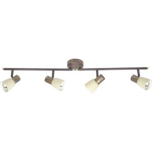 Brilliant Luca 35832/56 Plafondspot LED E14 160 W Koper, Champagne