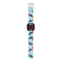 Disney Stitch LED Horloge Turquoise Disney Stitch LED Horloge Turquoise