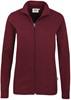 Hakro 227 Women's Interlock jacket - Burgundy - XL