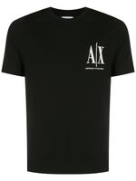 Armani Exchange t-shirt à logo imprimé - Noir