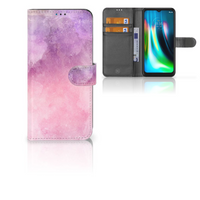 Hoesje Motorola Moto G9 Play | E7 Plus Pink Purple Paint - thumbnail