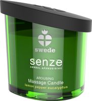 Swede Massagekaars Arousing - Lemon Pepper Eucalyptus (150ml) - thumbnail