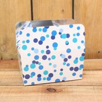 Bonbon doosjes - Chocolade doosje - Blue dot LAAG - 24 stuks