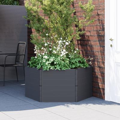 Plantenbak PP antracietkleurig Plantenbak PP antracietkleurig