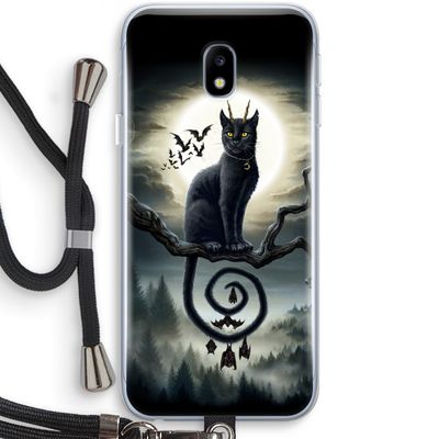 Moonlight Companions: Samsung Galaxy J3 (2017) Transparant Hoesje met koord