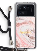 Feminist: Xiaomi Mi 11 Ultra Transparant Hoesje met koord
