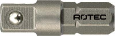 Rotec Adapter C 6,3 x 25mm x 1/4"-4-kt. met kogel - 820.00101 - 820.00101