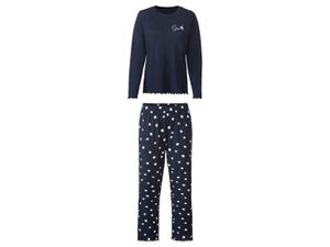 esmara Dames pyjama (L (44/46), Marineblauw bloemen)