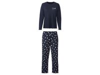 esmara Dames pyjama (L (44/46), Marineblauw bloemen) - thumbnail