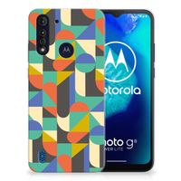 Motorola Moto G8 Power Lite TPU bumper Funky Retro