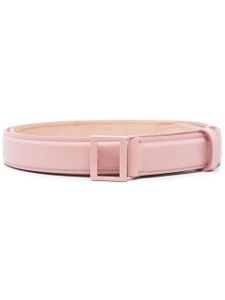 Acne Studios ceinture en cuir à boucle - Rose