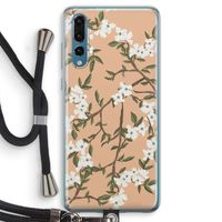 Blossoming spring: Huawei P20 Pro Transparant Hoesje met koord
