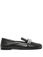 Ports 1961 chain-link detail loafers - BLACK